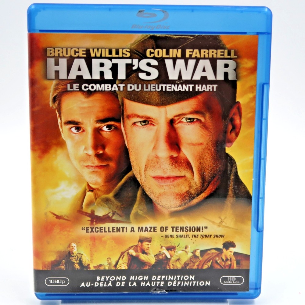Hart's War Blu-ray 2002 Bruce Willis Colin Farrell MGM War Drama Movie